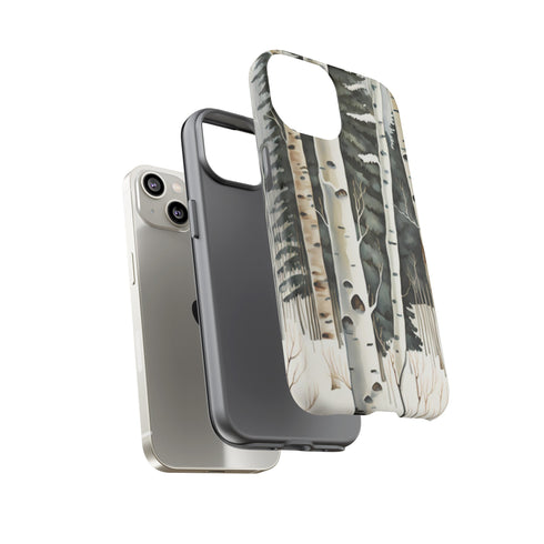 Winter Aspen Trunks - Impact Resistant Phone Case